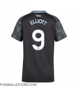 Günstige Aston Villa Harvey Elliott #9 Auswärtstrikot Damen 2025-26 Kurzarm
